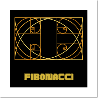 fibonacci day Posters and Art